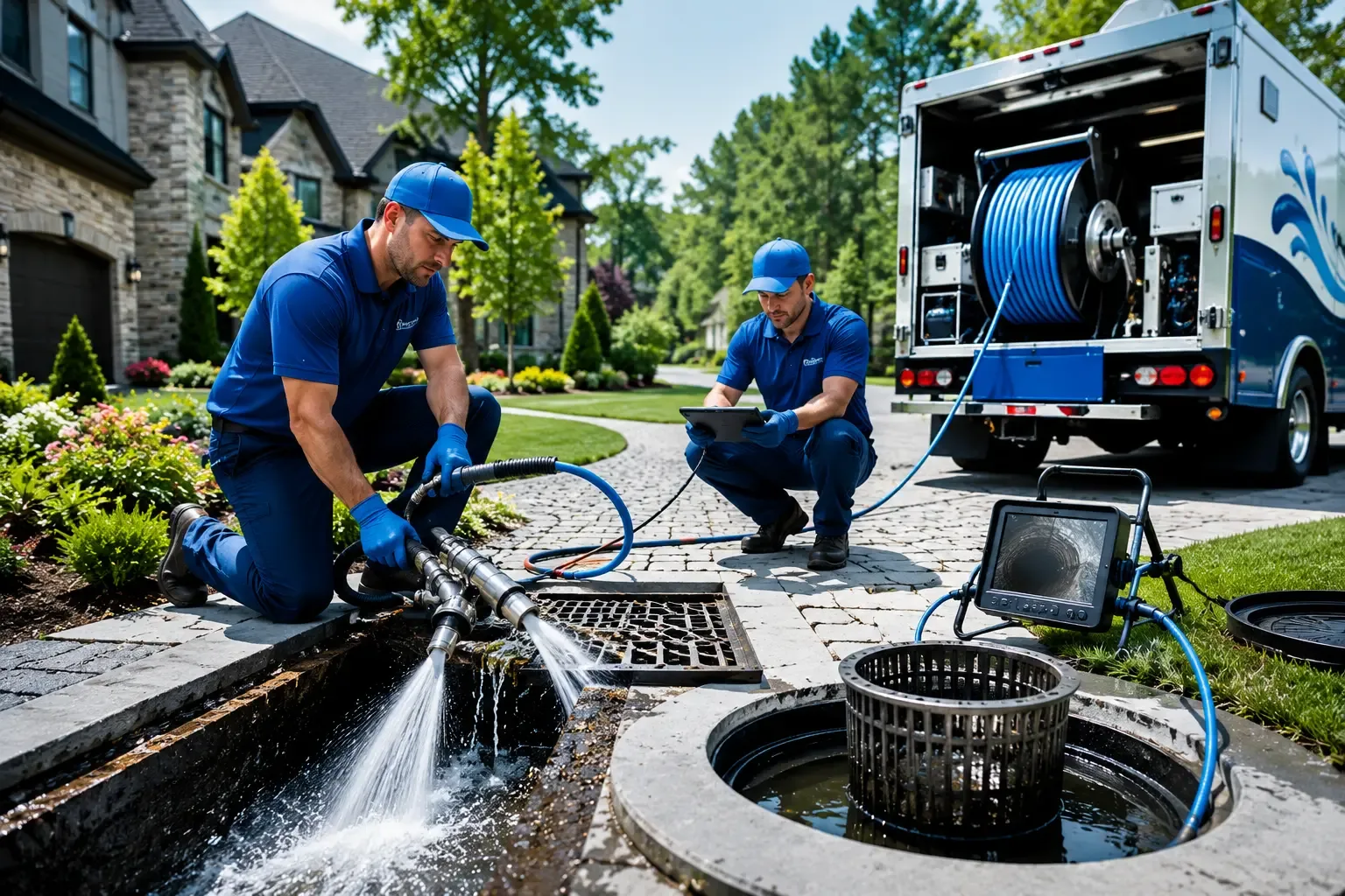 Local outdoor drain cleaning professionals in Rhineland, MO